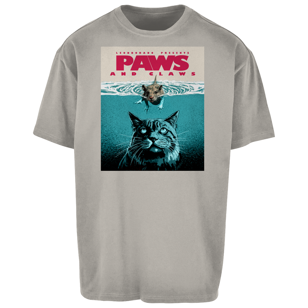LD OVERSIZE SHIRT PAWS AND CLAWS