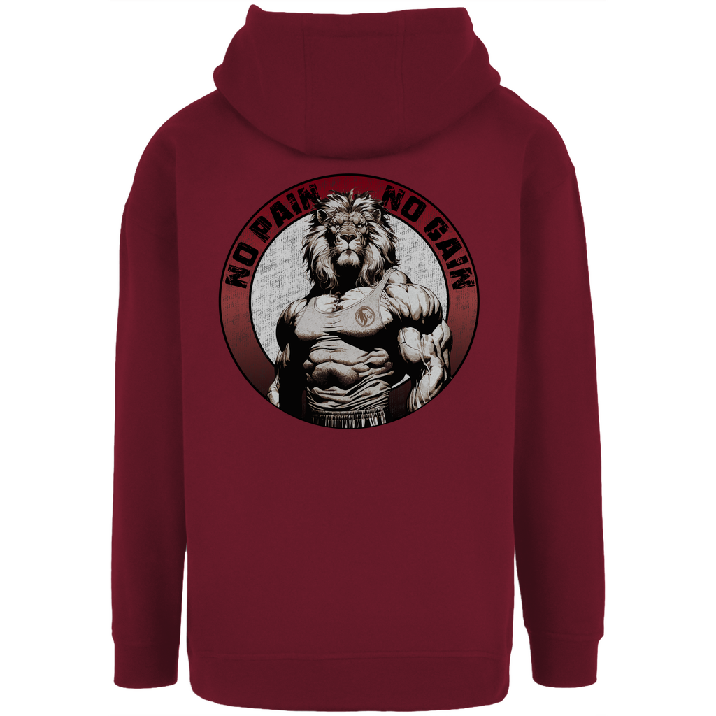 LD OVERSIZE HOODIE - NO PAIN, NO GAIN