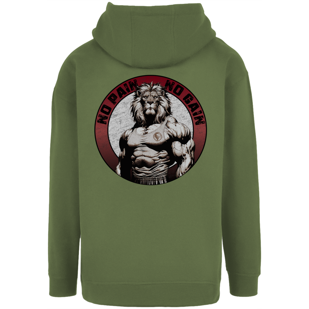 LD OVERSIZE HOODIE - NO PAIN, NO GAIN